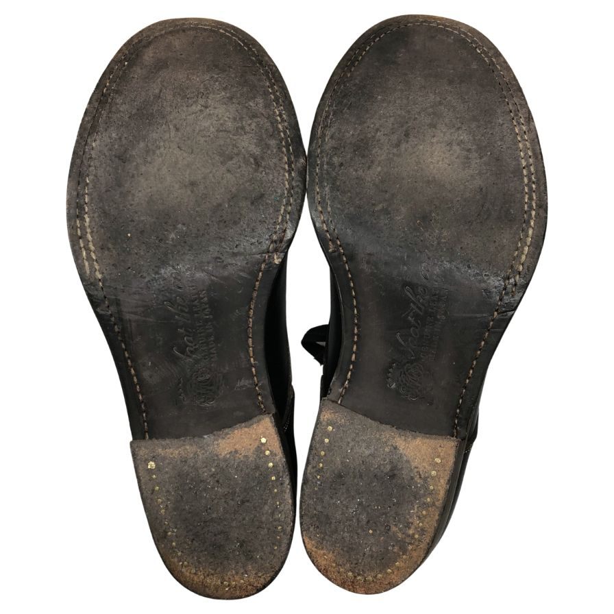 【foot the coacher】フット ザ コーチャー ブーツ ブラック(黒) サイズ 8 ラスト