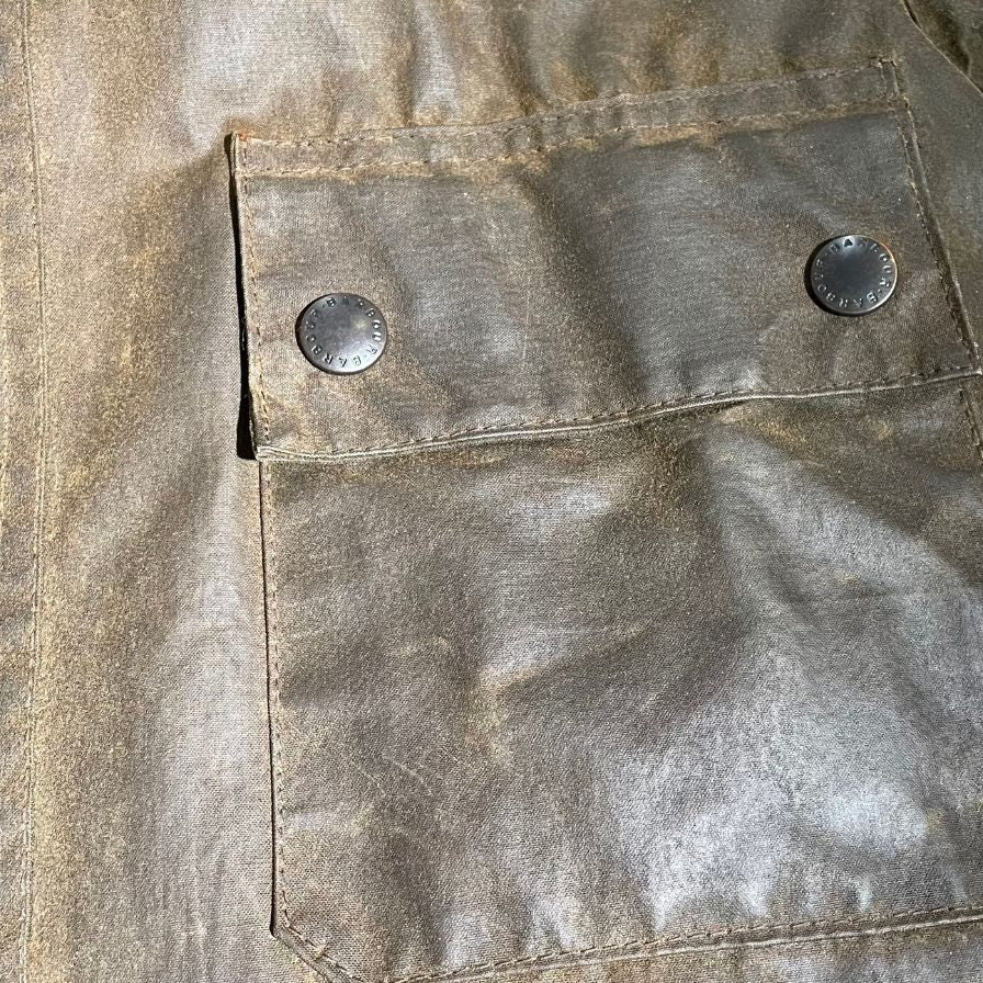 【Barbour】バブアー ソルウェイジッパー 3ワラント ブラウン系 サイズ40 ※A259パイルライナー付