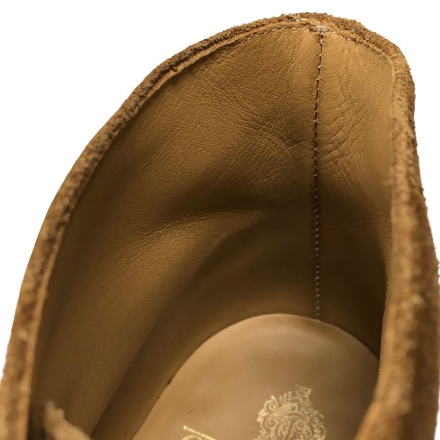 【CROCKETT&JONES CHERTSEY】クロケット&ジョーンズ ブーツ スエード ブラウン(茶系) サイズ 6E ラスト