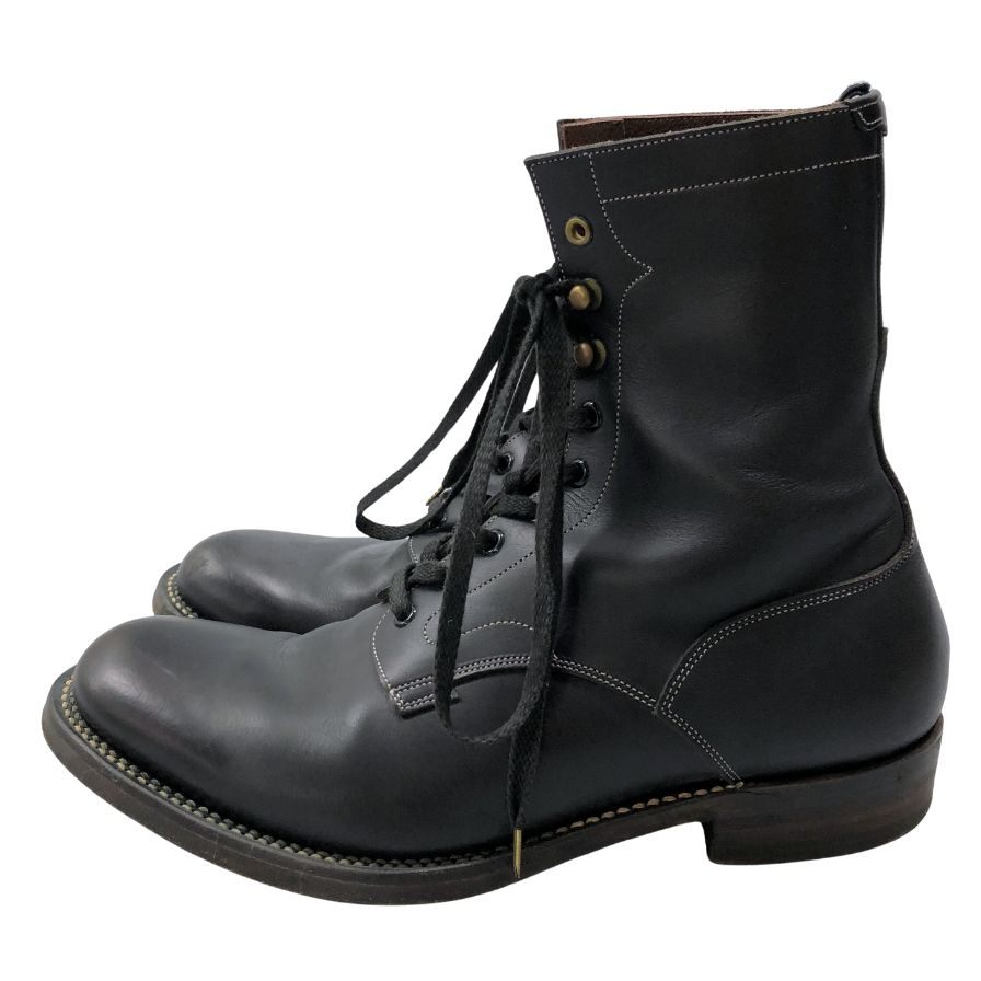 【foot the coacher】フット ザ コーチャー ブーツ ブラック(黒) サイズ 8 ラスト