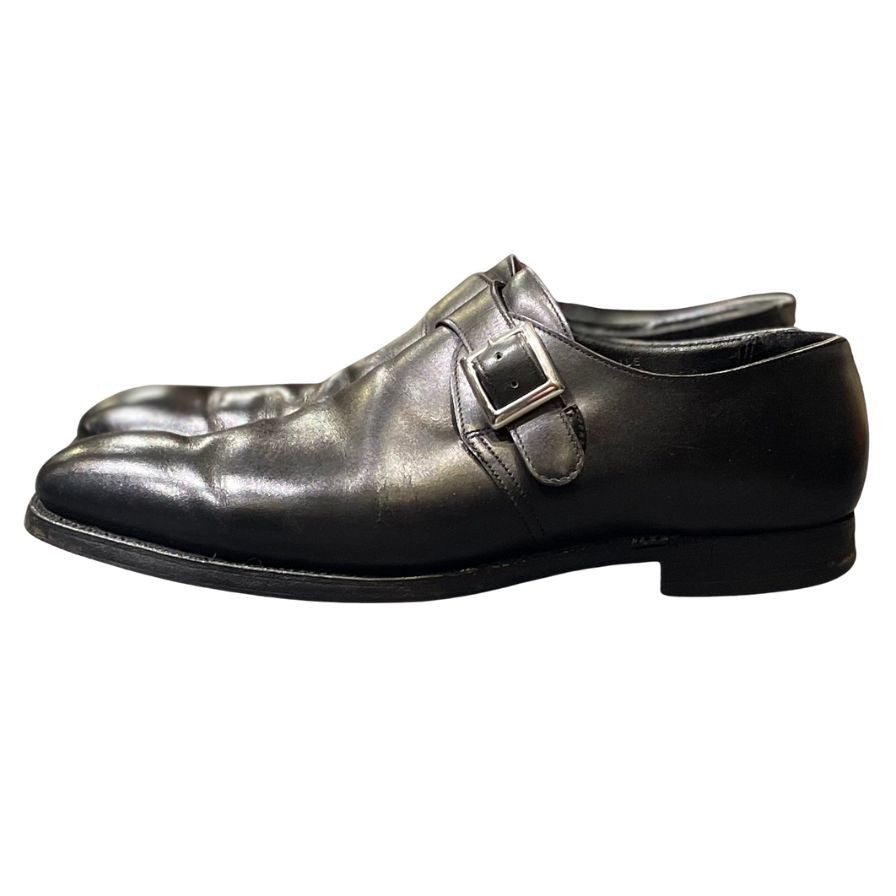 【Crockett&Jones】クロケット&ジョーンズ ビジネスシューズ レザー ブラック(黒) サイズ UK7.5E ラスト
