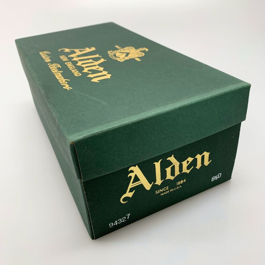 【ALDEN】オールデン 94327 ビジネスシューズ クロムエクセル ブラック(黒) サイズ 8HALF ラスト