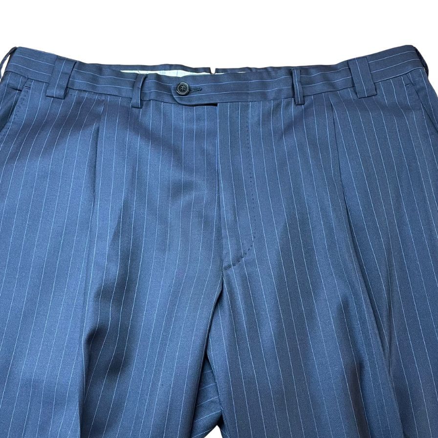 【エルメネジルド ゼニア】Ermenegildo Zegna スーツセット ネイビー(紺) サイズ 56