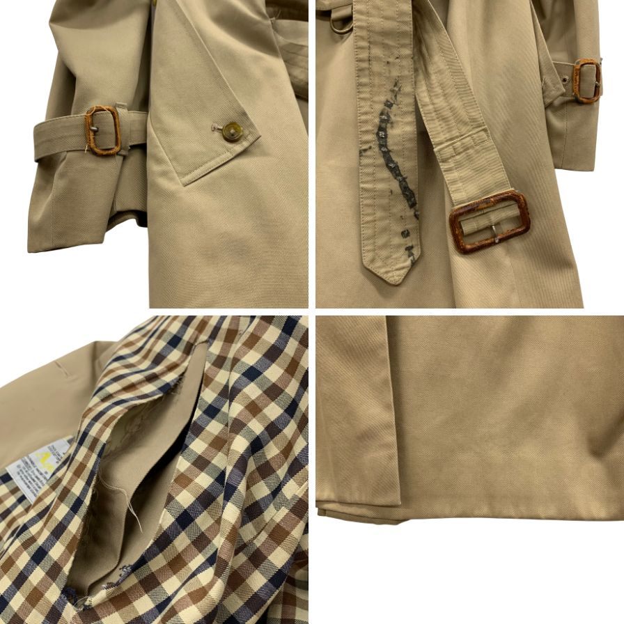 【Aquascutum】アクアスキュータム コート サイズ