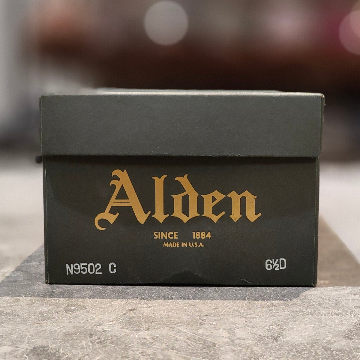 希少 美品 【ALDEN】オールデン×ラコタハウス N9502C LWB コードバン シガー サイズ US6.5D ミリタリーラスト