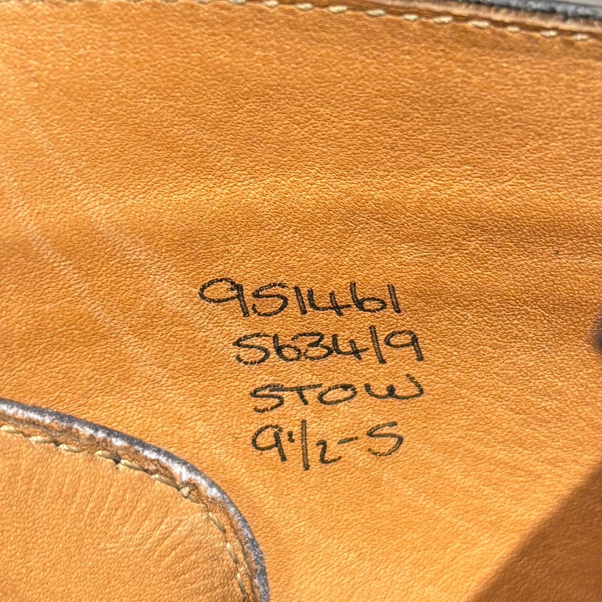 【Tricker’s】トリッカーズ ストウ S63419 カントリーブーツ カーフ ブラック サイズ UK9.5