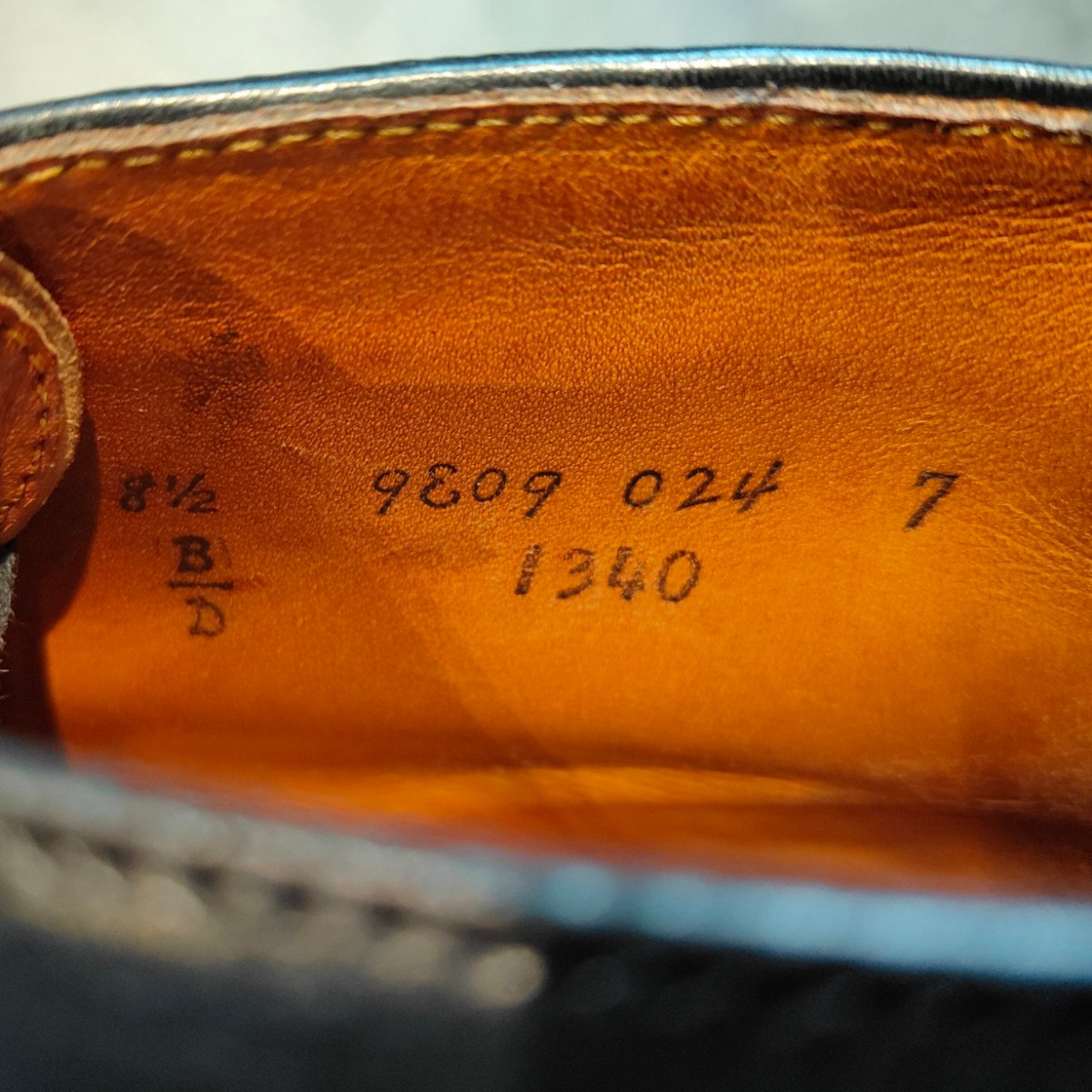 【ALDEN】オールデン 1340 チャッカブーツ コードバン ブラック サイズ US8.5D バリーラスト 定価¥216,700-