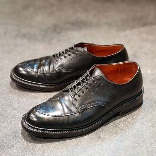 極美品【ALDEN】オールデン N1610 Vチップ カーフ ブラック サイズ US7.5D バリーラスト