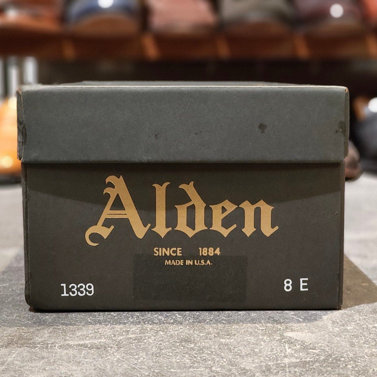 新品未使用【ALDEN】オールデン チャッカブーツ 1339 コードバン ダークバーガンディ サイズUS8E バリーラスト 参考定価¥225,500-