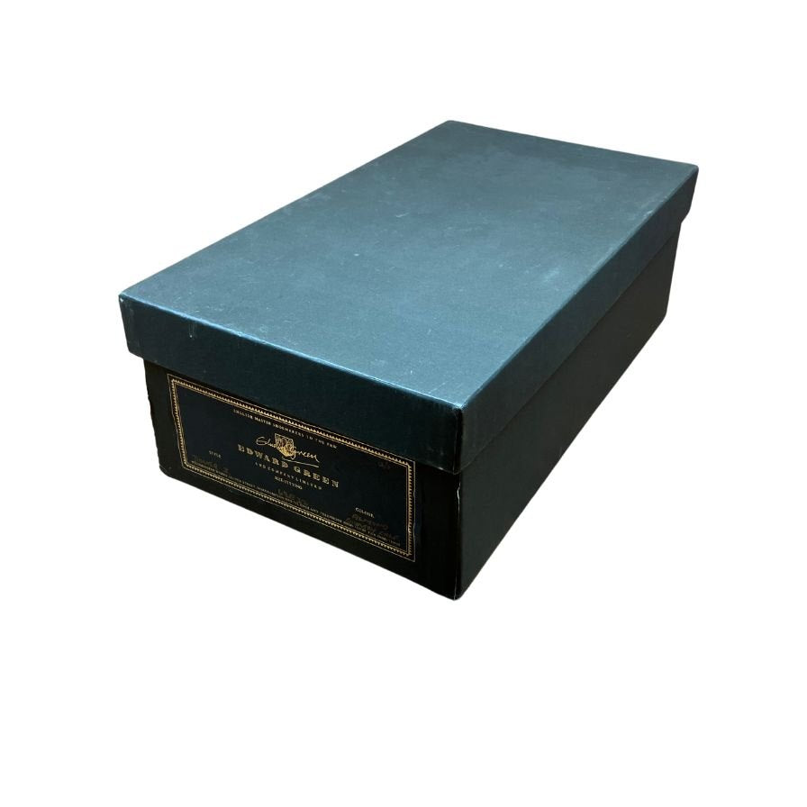 【EDWARD GREEN】エドワードグリーン DOVER 旧工場 筆記体ロゴ Uチップ シボレザー ブラウン サイズ UK6.5E 32ラスト