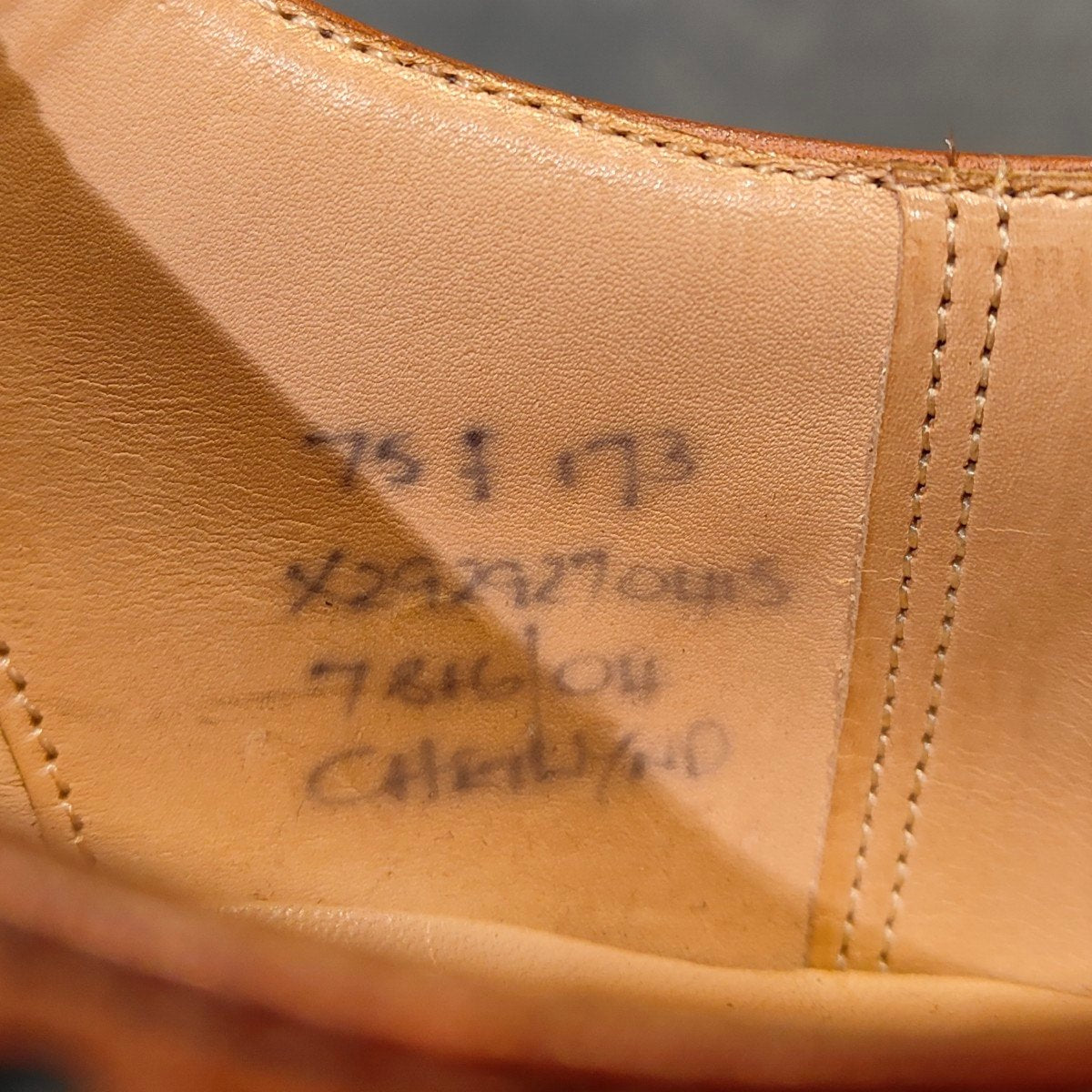 新品未使用【Church's】チャーチ チェットウインド 5都市 ウイングチップ ネバダカーフ ウォルナット サイズ UK75F 173ラスト 参考定価定価¥181,500-