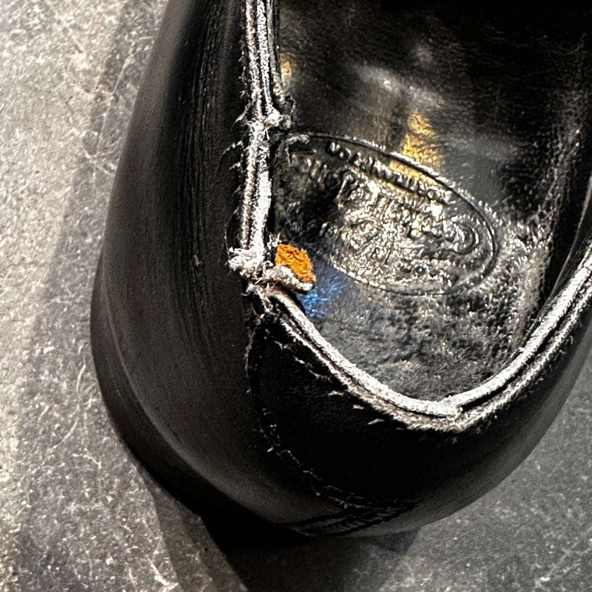 【CROCKETT&JONES】クロケット&ジョーンズ オードリー ストレートチップ カーフ ブラック サイズUK7.5E 337ラスト