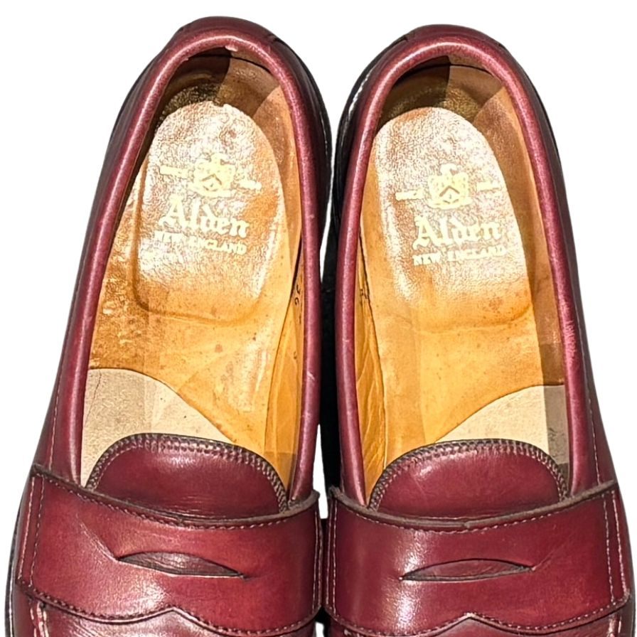 【ALDEN】オールデン 6736 ローファー カーフ ブラウン(茶系) サイズ US6.5D ラスト