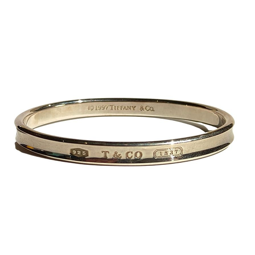 【Tiffany&Co.】ティファニー バングル 1837 ナロー SV925 シルバー レディース