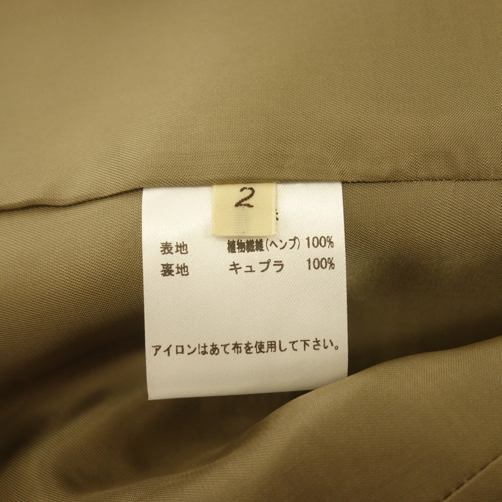 【OUT OF TRAD】アウトオブトラッド Keith 4Bベスト Glen Plaid ベージュ サイズ 2