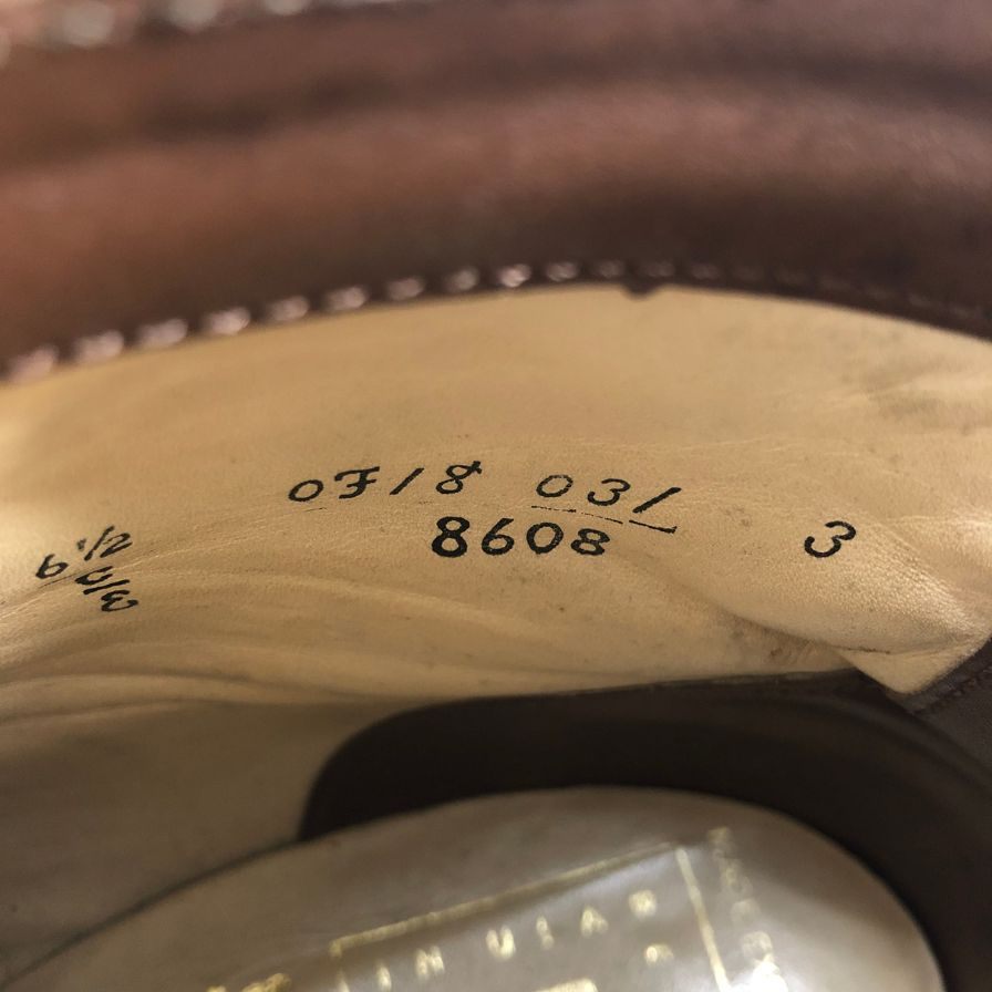 【Alden】オールデン 8608 bPr ビームス別注 メンズ サイズ 6ハーフ ブラウン