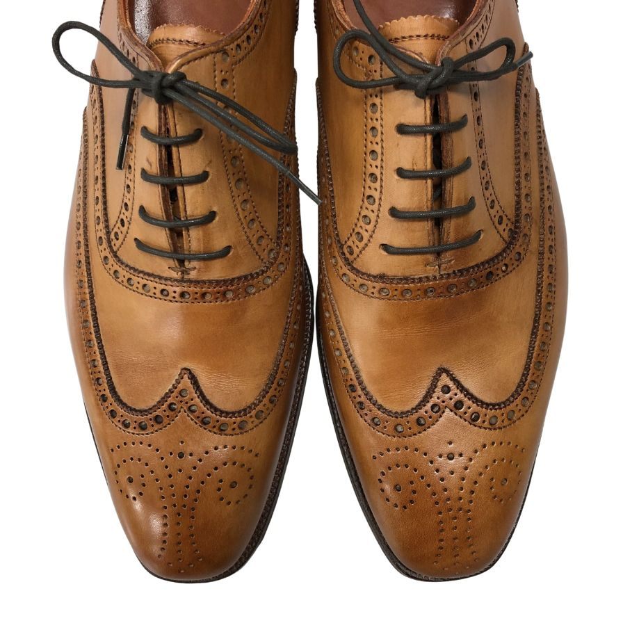 【crockett & jones】クロケット&ジョーンズ ビジネスシューズ ブラウン(茶系) サイズ 9 ラスト