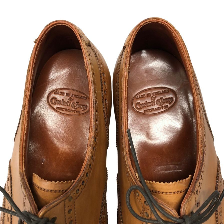 【crockett & jones】クロケット&ジョーンズ ビジネスシューズ ブラウン(茶系) サイズ 9 ラスト