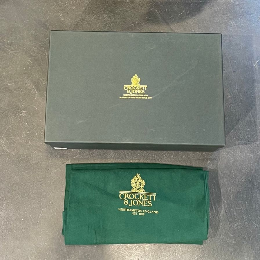 【CROCKETT&JONES CONISTON2】クロケット&ジョーンズ コニストン2 カントリーブーツ グレインレザー ブラウン サイズ UK6E 375ラスト