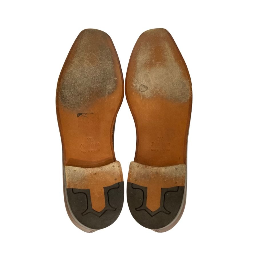 【JOHNLOBB】ジョンロブ ローファー カーフ ブラウン(茶系) サイズ 9E ラスト