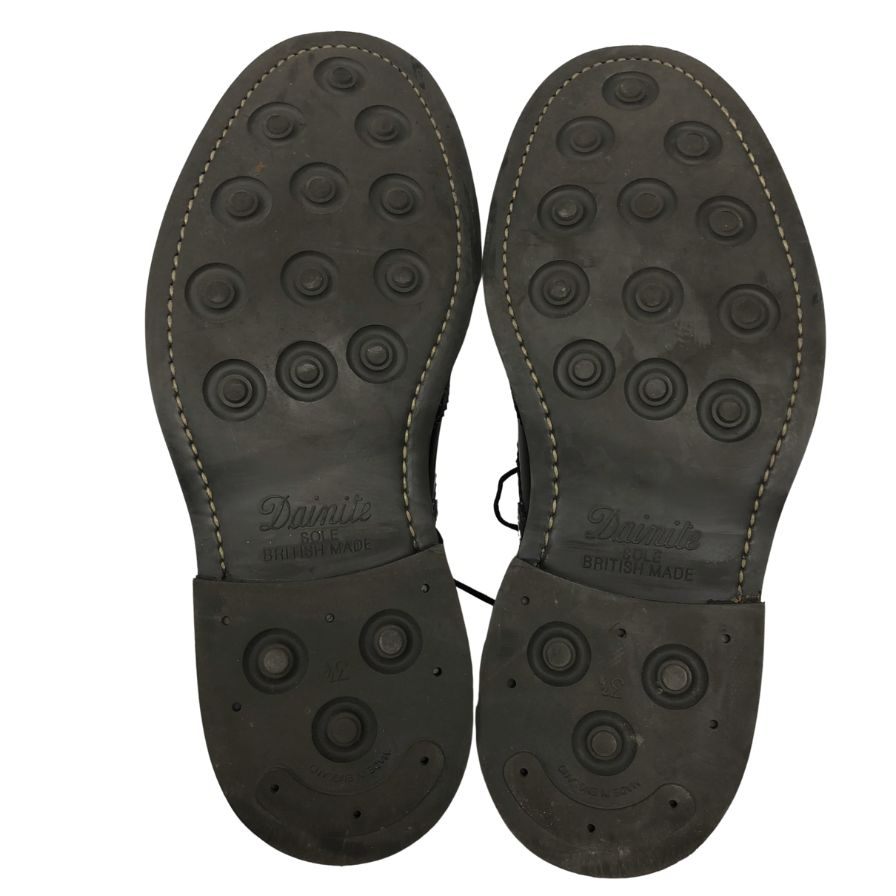 美品【Tricker´s】トリッカーズ 5634 ストウ カントリーブーツ レザー ブラック サイズ UK9