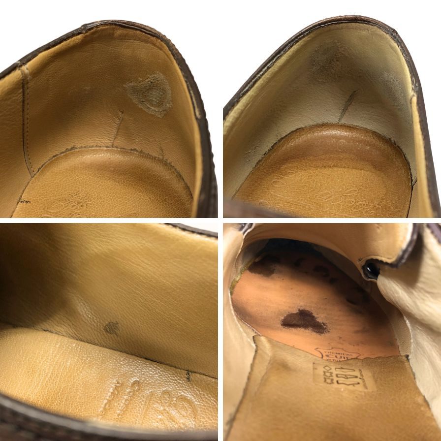 【Paraboot】パラブーツ 9320 ビジネスシューズ シボレザー ブラウン(茶系) サイズ 7 1/2 ラスト