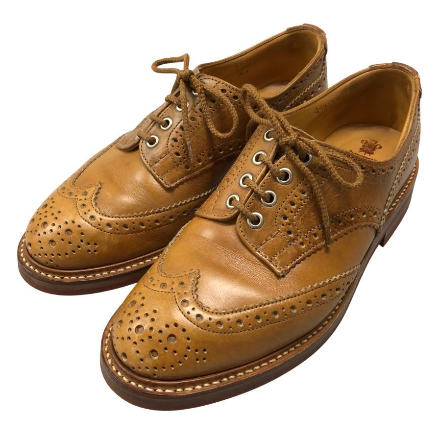 【Tricker's】トリッカーズ バートン M5633 エイコンアンティーク サイズ UK8 参考定価¥132,000-