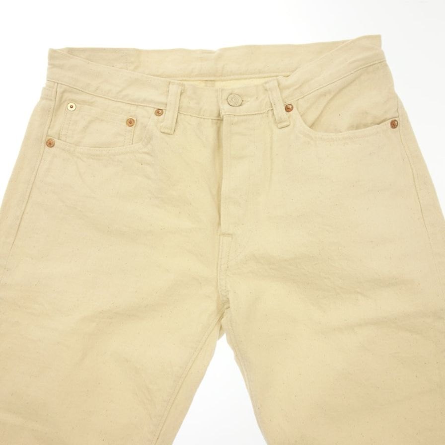 【WAREHOUSE&CO.】ウェアハウス デニムパンツ ベージュ サイズ 32