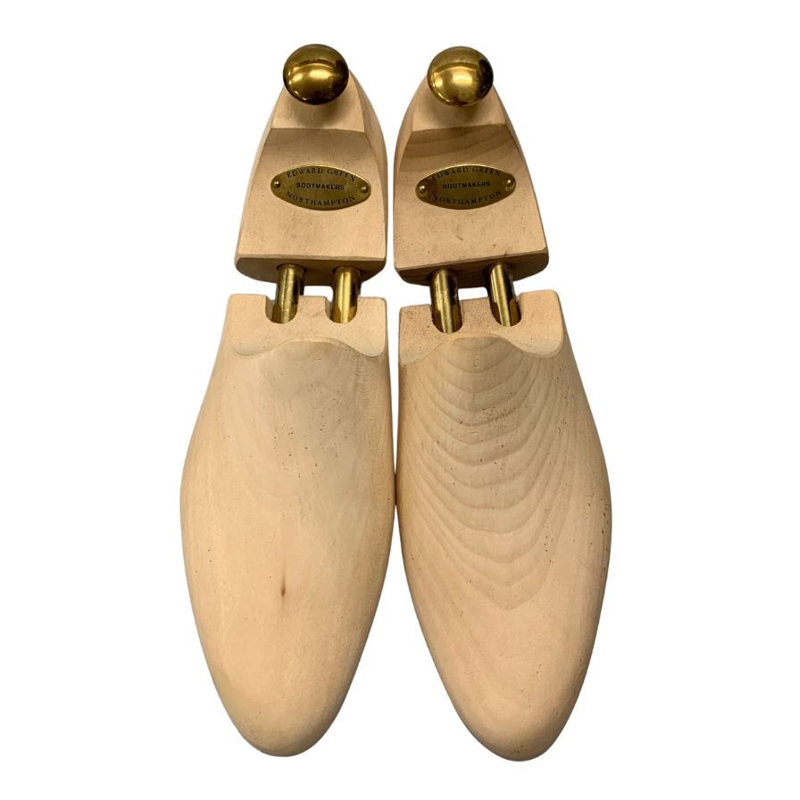 使用数回 【EDWARD GREEN】エドワードグリーン カドガン セミブローグ カーフ ダークオークアンティーク サイズ UK7.5D 202ラスト 参考定価 ¥245,300-