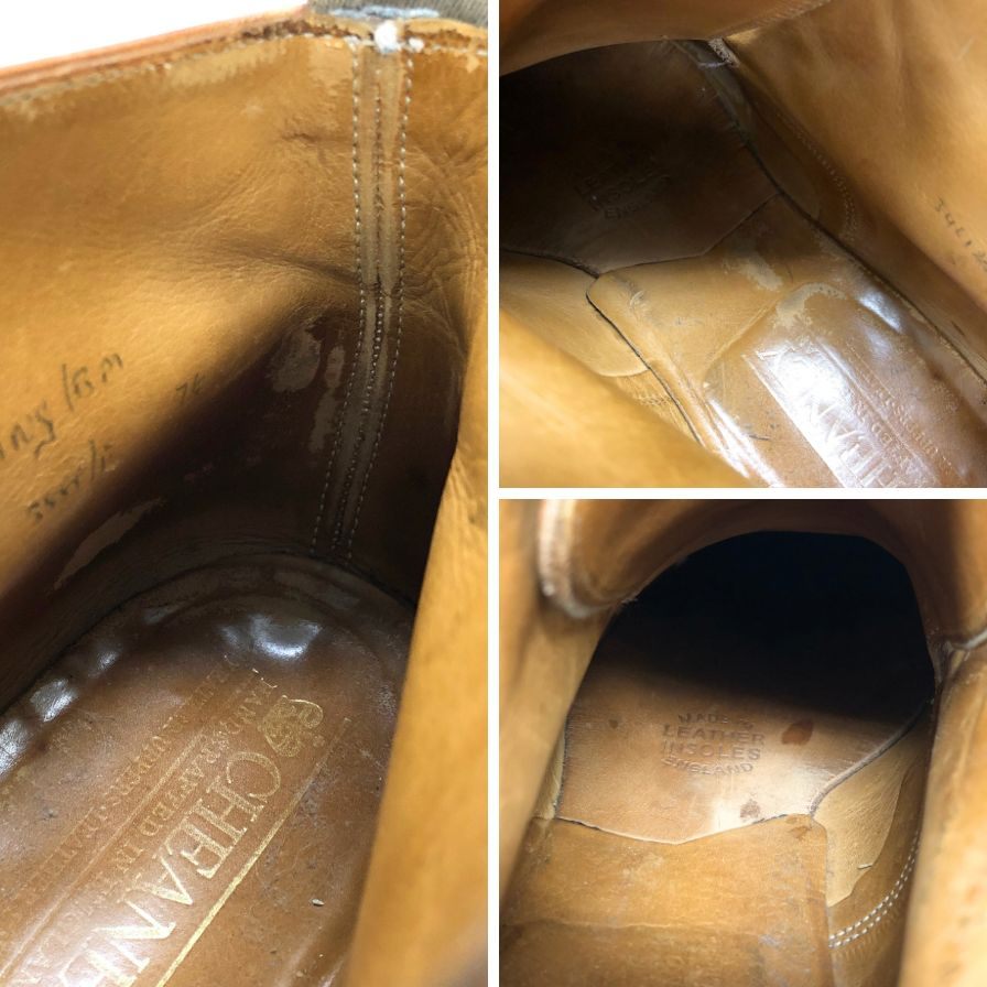 【JOSEPHCHEANEY】ジョセフチーニー ブーツ カーフ ブラウン(茶系) サイズ 7.5 ラスト