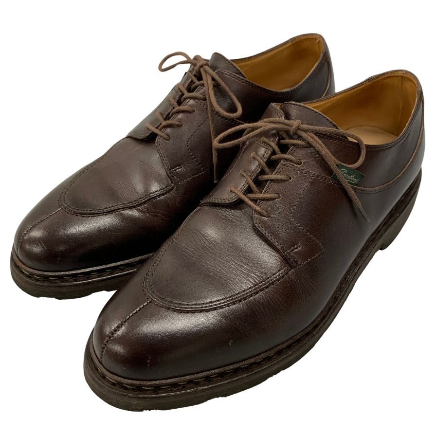 【Paraboot】パラブーツ ビジネスシューズ Uチップ ブラウン(茶系) サイズ 8.5 ラスト