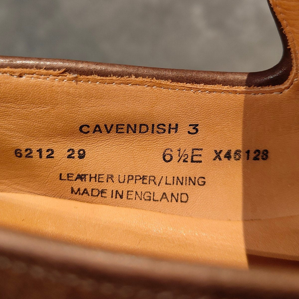 使用数回【CROCKETT&JONES】クロケット&ジョーンズ キャベンディッシュ3 タッセルローファー スエード ダークブラウン サイズ UK6.5E 375ラスト 参考定価¥132,000-