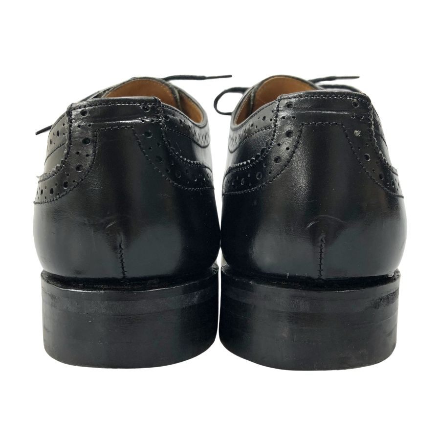 【Tricker's】トリッカーズ ノーフォーク ウイングチップ カーフ ブラック サイズ UK7.5 参考定価¥110,000-