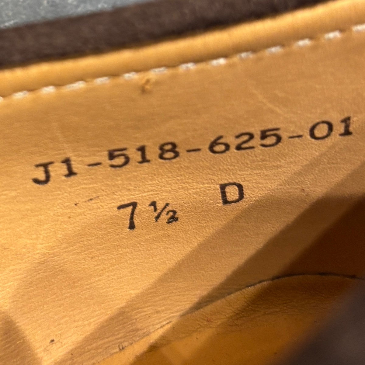 【J.M.WESTON】ジェイエムウエストン ローファー ドライビング J1-547-625-01 スエード ダークブラウン サイズ UK7.5D