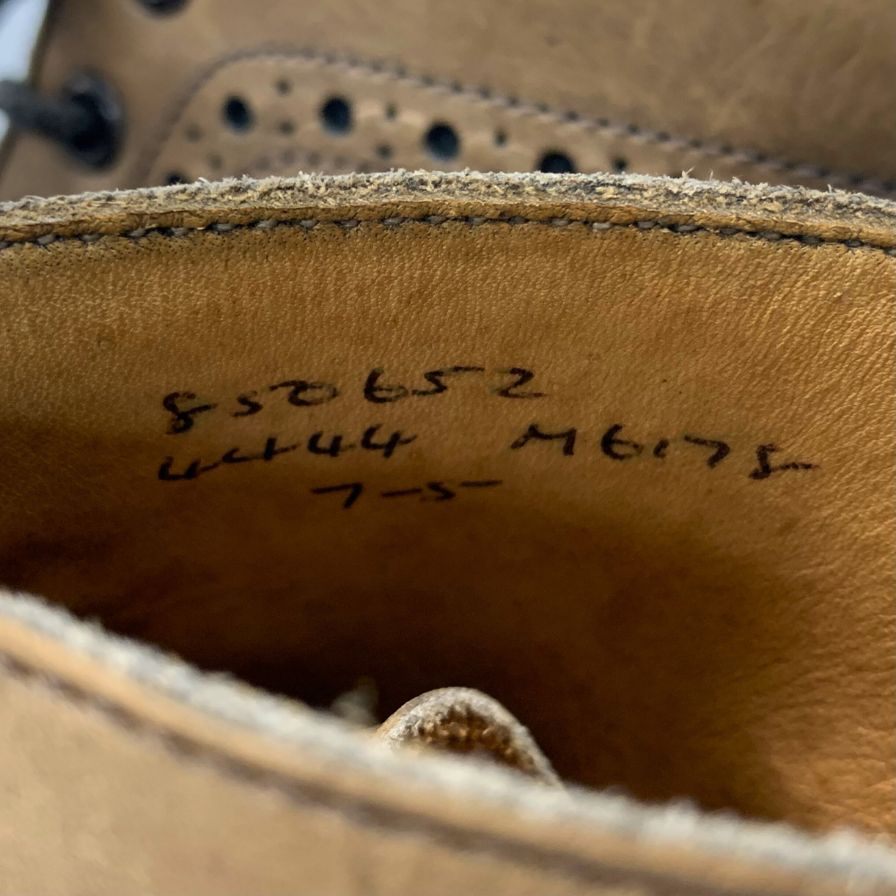 【Tricker's Paul Smith】トリッカーズ ポールスミス M6178 ブーツ ブラウン(茶系) サイズ 7 ラスト
