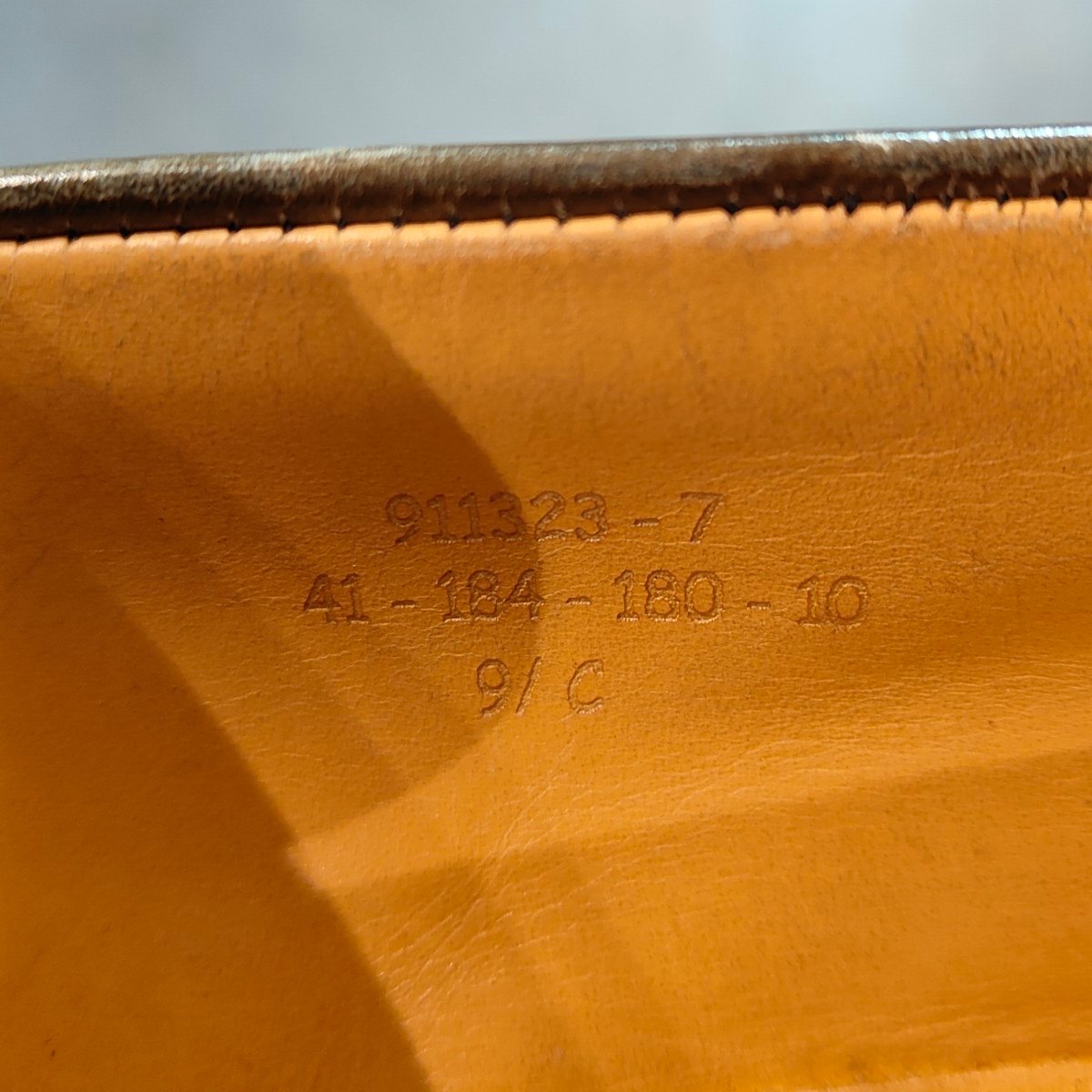 美品【J.M.WESTON】ジェイエムウエストン 180 シグニチャーローファー ボックスカーフ ハンターグリーン サイズ UK9.5C 41ラスト 定価¥151,800-