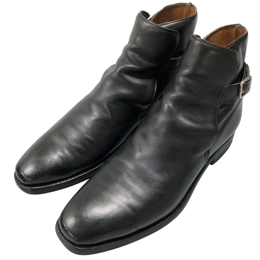 【CROCKETT&JONES】クロケット&ジョーンズ ブーツ カーフ ブラック(黒) サイズ UK6.5E ラスト