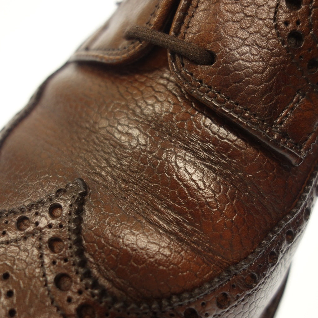 【CROCKETT&JONES】クロケット&ジョーンズ 8679 ペンブローク フルブローグ グレインレザー ブラウン UK7.5E 325ラスト PEMBROKE