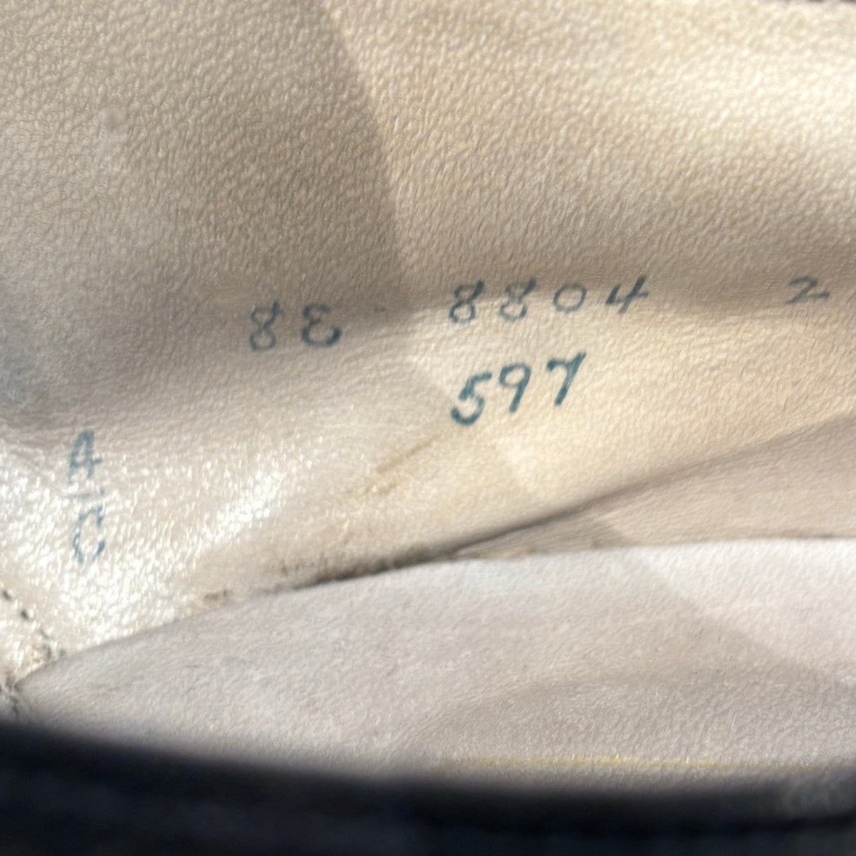 【ALDEN】オールデン 597 McMAHAN Prescription別注 80年代 カーフ ブラック サイズUS8C モディファイドラスト