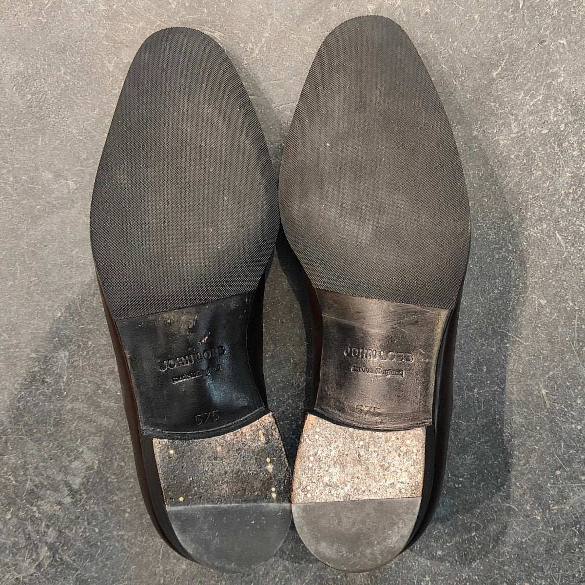 希少 極美品【JOHN LOBB】ジョンロブ ホルト HOLT 2019イヤーモデル ホールカット ダークブラウン サイズ UK7E 0118ラスト