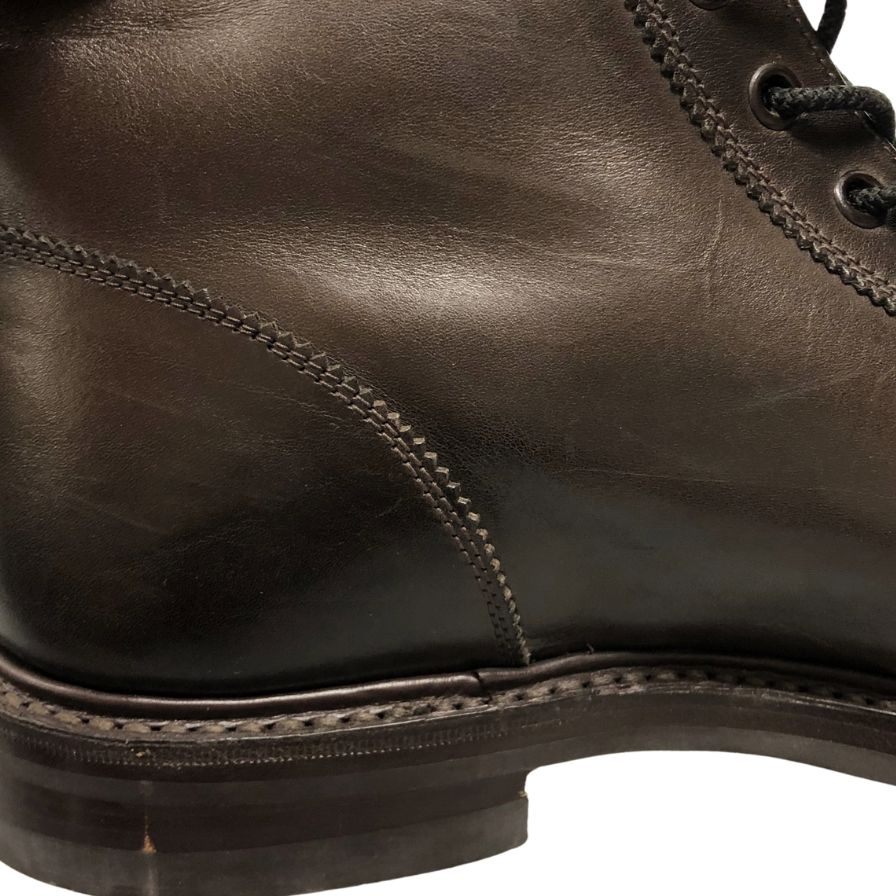 【Tricker's】トリッカーズ 6077 モンキーブーツ レースアップブーツ レザー ブラウン サイズUK9