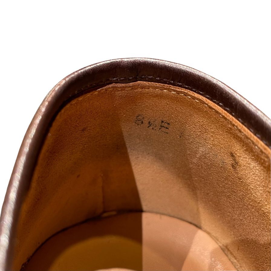 【CROCKETT&JONES】クロケット&ジョーンズ ローファー ブラウン(茶系) サイズ UK8.5E ラスト