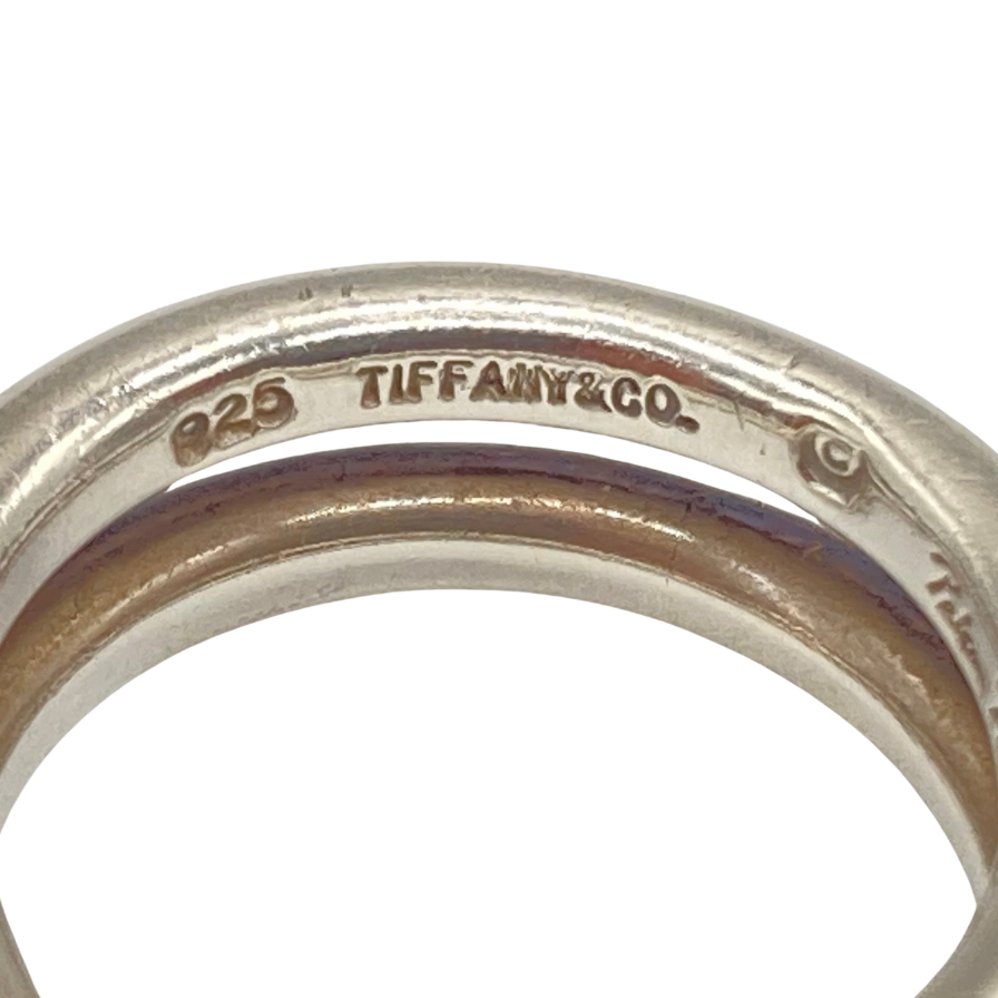 【TIFFANY & CO.】ティファニー パロマピカソ クロスシルバーリング SV925 14号相当 Paloma Picasso