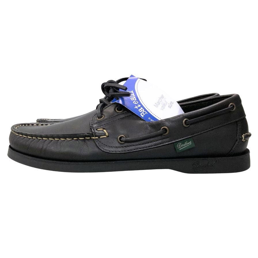 【PARABOOT】パラブーツ デッキシューズ ブラック(黒) サイズ 26.5 ラスト