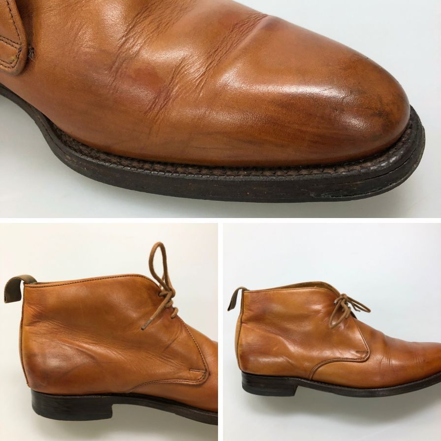 【JOSEPHCHEANEY】ジョセフチーニー ブーツ カーフ ブラウン(茶系) サイズ 7.5 ラスト