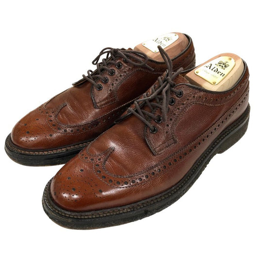 【ALDEN】オールデン 9792 ビジネスシューズ アルパインカーフ ブラウン(茶系) サイズ 7.5 バリーラストラスト