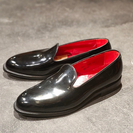 新品未使用 【ALDEN】オールデン International Gallery BEAMS別注 88121 スリッポン パテントレザー ブラック サイズ US10D アバディーンラスト