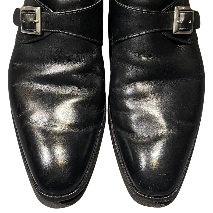 【Crockett&Jones】クロケット&ジョーンズ ビジネスシューズ レザー ブラック(黒) サイズ UK7.5E ラスト