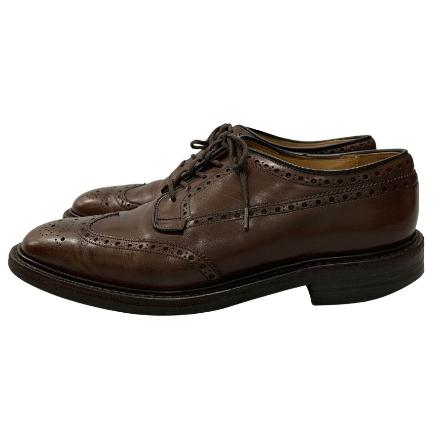 【Church's】チャーチ 5都市 グラフトン ウイングチップ カーフ ブラウン サイズUK75F 173ラスト 参考定価¥198,000-