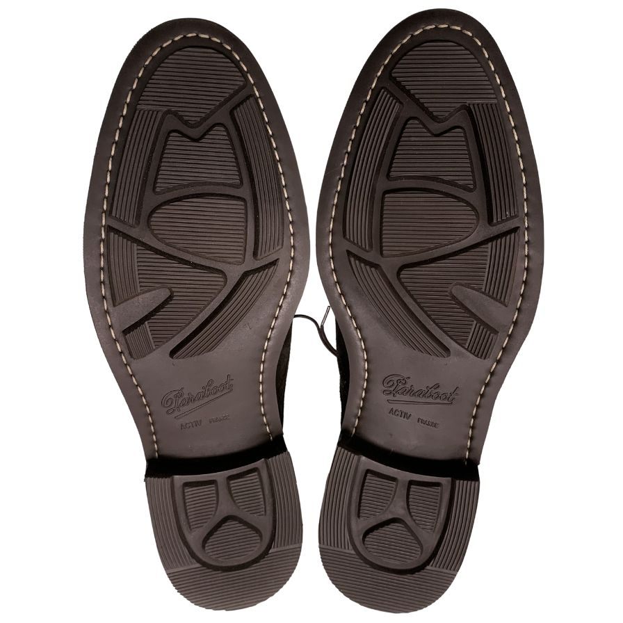 【Paraboot】パラブーツ ビジネスシューズ スエード ブラウン(茶系) サイズ 9.5 ラスト